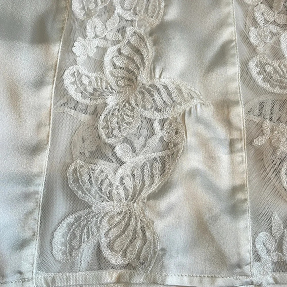 Free People White Lace Midi Skirt - Picture 5 of 8